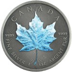 Canada WINTER - FOUR SEASONS Canadian Maple Leaf $5 Silver Coin 2020 Antique finish 1 oz
